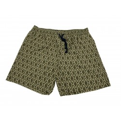 FIORIO MILANO costume uomo boxer fantasia verde art FIP BXR 25352 S78 01342 100% poliammide nylon MADE IN ITALY