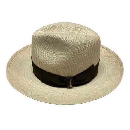 BORSALINO man hat 141088 Panama Quito 100% straw MADE IN ITALY