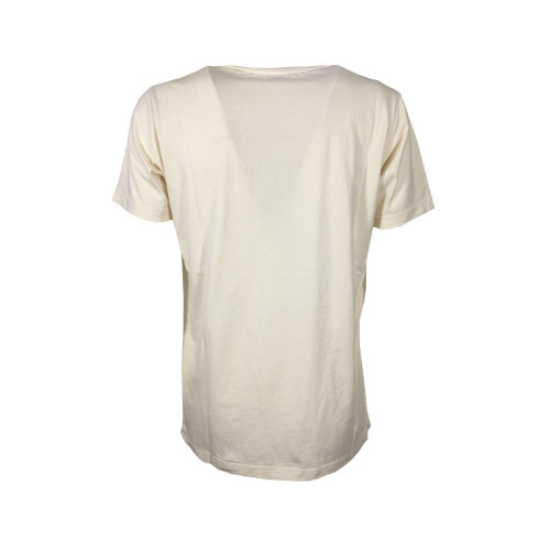 FRONT STREET 8 ivory man t-shirt art TS1 BAGNO MARIA 100% cotton MADE IN ITALY