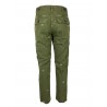 FRONT STREET 8 man trousers mod fatigue green art PL4 100% cotton