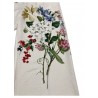 WHITE SAND pantalone donna Lino écru con stampa floreale piazzata art 21SD14 581 CAROL MADE IN ITALY
