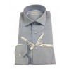 BRANCACCIO light blue man shirt SG01D0 SLIM GIO 'FDG1701 100% cotton