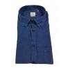 BRANCACCIO line FUNKY washed linen man shirt RN10Y01 GOLDY NICOLA BD PT FBR53 MADE IN ITALY