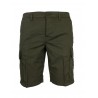 FERRANTE men's bermuda shorts with side pockets in linen and cotton art U13102 MADE IN ITALY