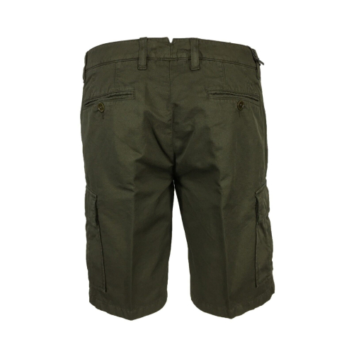 FERRANTE men's bermuda shorts with side pockets in linen and cotton art U13102 MADE IN ITALY