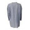 SOPHIE camicia donna righe azzurro/bianco mod OPPI 55% lino 45% cotone MADE IN ITALY