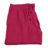 CORTE DEI GONZAGA GOLD women's trousers mod 2001 1C 5650 E1273 100% linen MADE IN ITALY