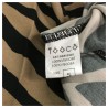 TOOCO man shirt zebra patterned beige / black art TOC0308 ZEB BB555WS MADE IN ITALY