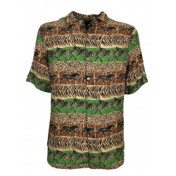 TOOCO camicia uomo fantasia Forest art TOC0303 ZOE FOREST MADE IN ITALY