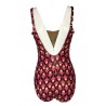OLIVIA linea GOLD costume donna intero nero/fuxia art RG/791 CUP C  MADE IN ITALY