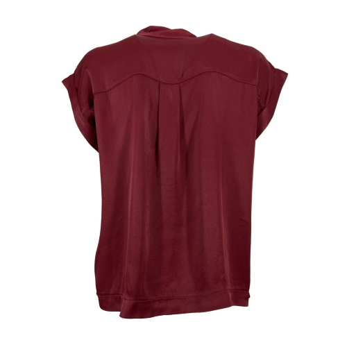 LA FEE MARABOUTEE blusa donna art FD-TO-PASSIMA 100% viscosa MADE IN ITALY