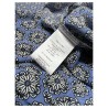 LA FEE MARABOUTEE blusa donna cotone leggero celeste/blu art FD-TO-BISMA-H 100% cotone MADE IN ITALY