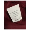 LA FEE MARABOUTEE pantalone donna palazzo bordeaux FD-PA-BACCHIA 100% viscosa MADE IN ITALY