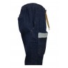 WHITE SAND dark man jeans art SU66T 342 POCKET GREG MADE IN ITALY