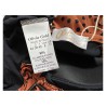 OLIVIA GOLD line one-piece swimsuit with cinnamon / black polka dots art GH / 798 MADE IN ITALY
