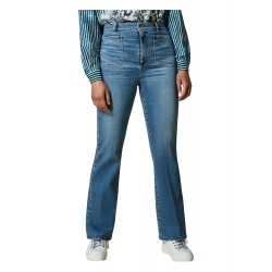 MARINA SPORT by Marina Rinaldi jeans donna denim chiaro fit FLARE art 21.5181352 ICARO