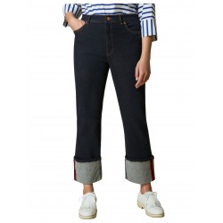 MARINA SPORT by Marina Rinaldi dark denim jeans with fit turn-up REGULAR art 21.5181312 IARUS