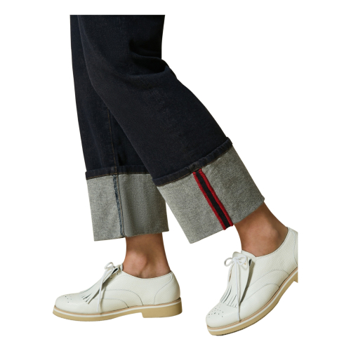 MARINA SPORT by Marina Rinaldi jeans denim scuro con risvolto fit REGULAR art 21.5181312 IARUS