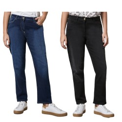 PERSONA by Marina Rinaldi line N.O.W jeans woman art 21.7181022 IDOLO 86% cotton 12% polyester 2% elastane