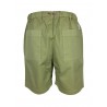 MADSON by BottegaChilometriZero bermuda man light green herringbone fabric DU21326 DUQUESA TASCONI MADE IN ITALY