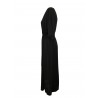 BE LIMOUSINE woman black lurex jersey dress art LUSTRO LV304LU MADE IN ITALY