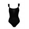 BE LIMOUSINE one-piece woman swimsuit with lurex rouches art PANAREA SC372LU MADE IN ITALY