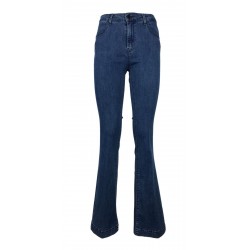 7.24 jeans woman flared light denim mod EVELIN LIGHT