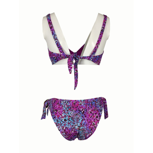 BEACH BRASIL woman bikini fuchsia fantasy art 43 6035 A MADE IN ITALY