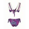 BEACH BRASIL woman bikini fuchsia fantasy art 43 6035 A MADE IN ITALY