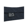 DRAKE'S LONDON unlined 7 cm tie blue / beige 70% silk 30% linen MADE IN ENGLAND