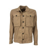 MASTRICAMICIAI man shirt jacket MC290-LT008 DARK 100% linen