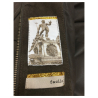 D’AMICO men's brown suede jacket art DGU0397 FACILE 100% leather
