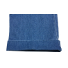 MADSON by BottegaChilometerZero light blue jeans DU22342 GLOBE RISVOLTO PANTA MADE IN ITALY