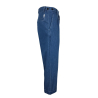 MADSON by BottegaChilometerZero light blue jeans DU22342 GLOBE RISVOLTO PANTA MADE IN ITALY