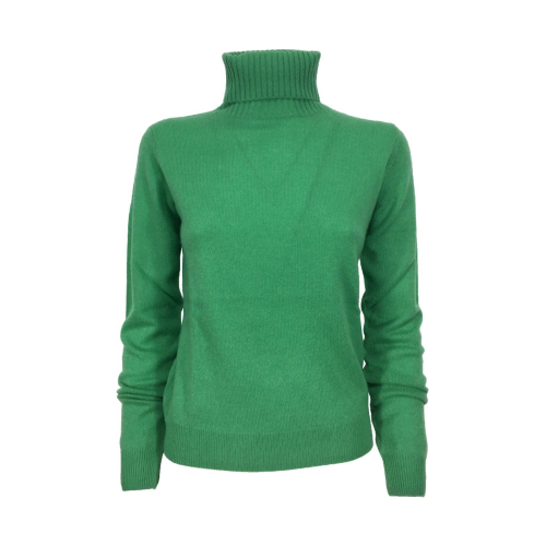 T by Me women's turtleneck mint sweater M / 1750 100% cashmere