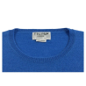 T by Me woman crew neck blue sweater M / 1993 100% cashmere