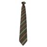 DRAKE’S LONDON cravatta uomo foderata righe verde/rosa/ecru cm 147x7 100% seta MADE IN ENGLAND