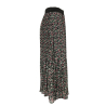 LA FEE MARABOUTEE gonna donna plisse fantasia floreale multicolor FE-JU-CHANA-F MADE IN ITALY