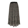 LA FEE MARABOUTEE gonna donna plisse fantasia floreale multicolor FE-JU-CHANA-F MADE IN ITALY