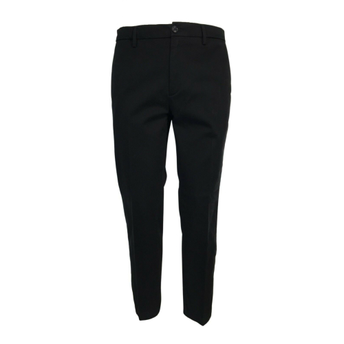 WHITE SAND pantalone uomo nero modello chino art SU10 302 98% cotone 2% elastan MADE IN ITALY