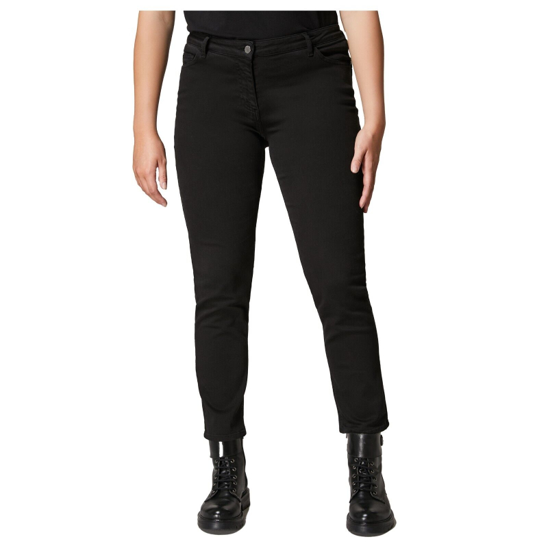 PERSONA by Marina Rinaldi jeans donna NERO color stretch linea PERFECT 23.1133112 RACCOLTA