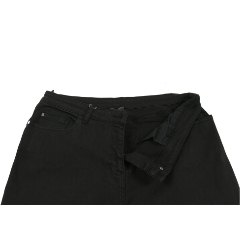 PERSONA by Marina Rinaldi jeans donna NERO color stretch linea PERFECT 23.1133112 RACCOLTA