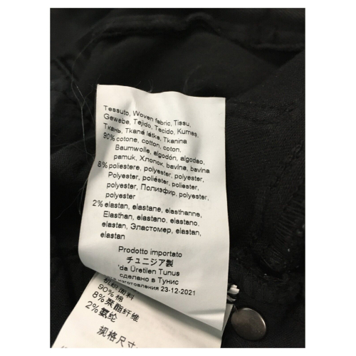 PERSONA by Marina Rinaldi jeans donna NERO color stretch linea PERFECT 23.1133112 RACCOLTA
