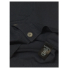 ALPHA STUDIO Dark Gray Man Cardigan with Buttons Slim Fit Mod. AU-6024E 100% Wool