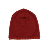 NEIRAMI woman double face red tricot hat + striped fabric AC58TR-N / W2 BICOLOR TRICOT MADE IN ITALY