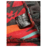 TOOCO giacca uomo pile fantasia rosso/arancio/turchese  TOCO428 SHERPA DAKOTA 100% poliestere