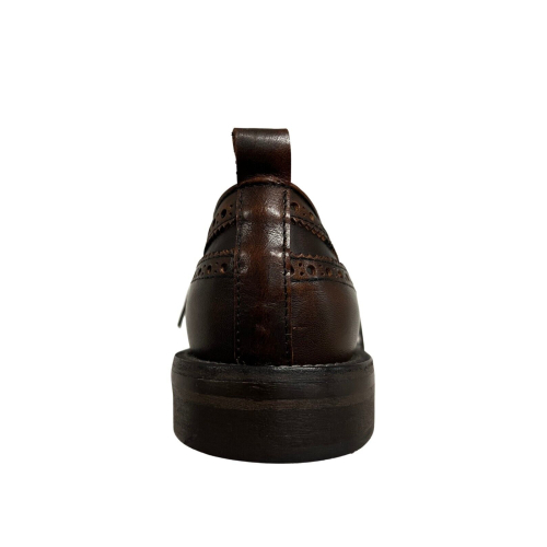ERNESTO DOLANI aged man laced shoe 3UMAR01 ESTIGMA BOMBAY 100% leather MADE IN ITALY