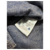 MASTRICAMICIAI man blue mèlange flannel shirt IR049-X0997-00 MARK 100% cotton