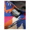 TOOCO men's fantasy fleece vest bordeaux / orange / blue TOCO 436 VEST SHERPA MONGOLIA 100% polyester