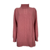 PERSONA by Marina Rinaldi women's sweater with pink braids 23.1364062 ALBUM MADE IN ITALY